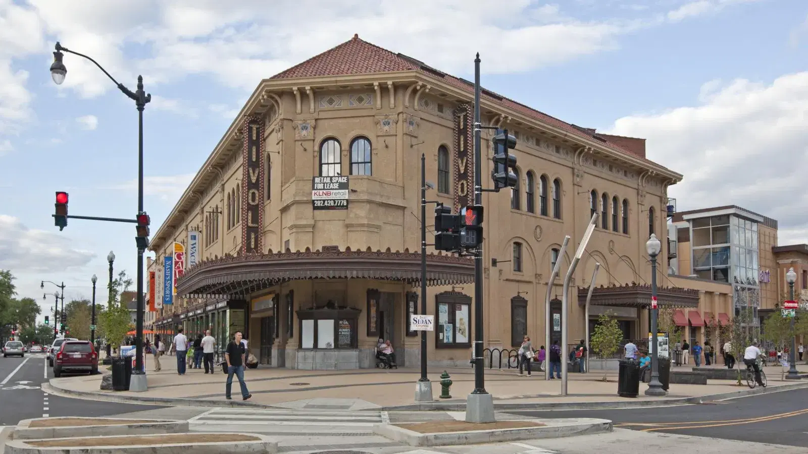 The Tivoli Theater at 14th and Monroe Streets NW in the Columbia Heights neighborhood, Washington, D.C.