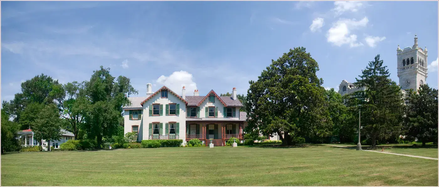 President Lincoln's Cottage, the Gothic Revival summer residence at the Soldiers' Home, Washington, D.C.