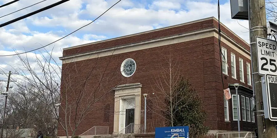 The rebuilt Kimball Elementary School campus on Minnesota Avenue SE, Washington, D.C.