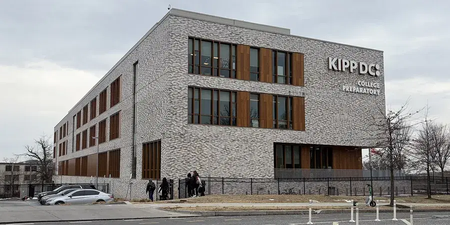 The KIPP DC College Preparatory campus off Alabama Avenue SE, Washington, D.C.